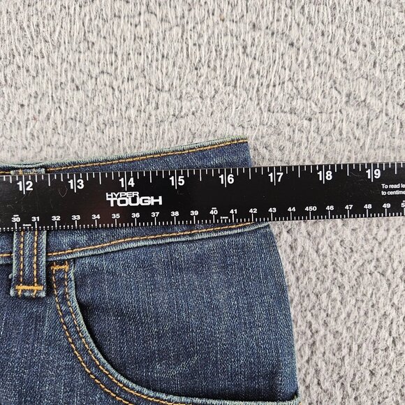 Bulwark FR Jeans Women 10 (33x33) Blue High Rise Straight Flame Resistant Curvy - Picture 9 of 16